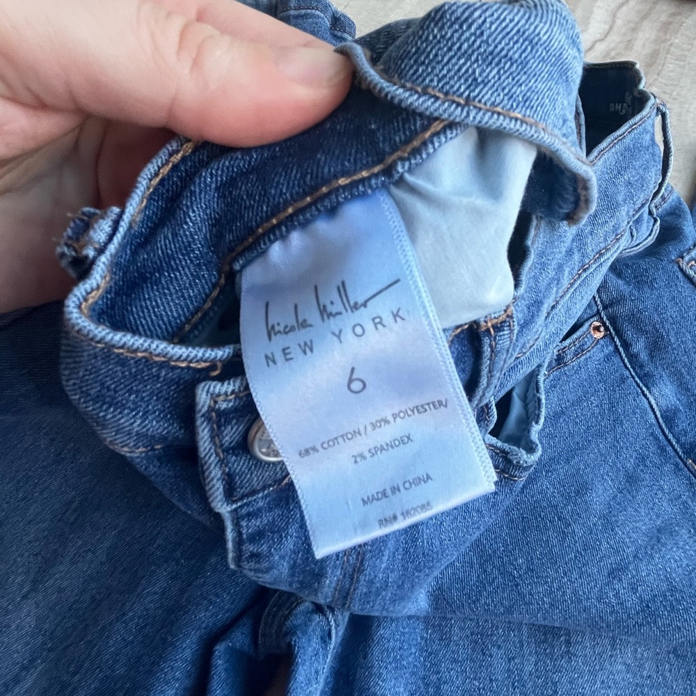 Nicole Miller Blue Boot Cut Jeans - Picture 7 of 8